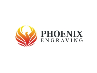 Phoenix Engraving logo design by nehel