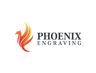 Phoenix Engraving logo design by nehel