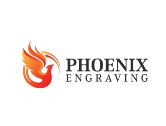 Phoenix Engraving logo design by nehel