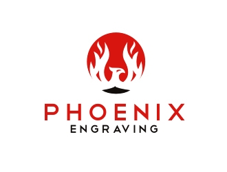 Phoenix Engraving logo design by Foxcody