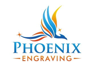 Phoenix Engraving logo design by akilis13