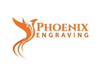 Phoenix Engraving logo design by usashi