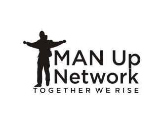 Man Up Network  logo design by Adundas