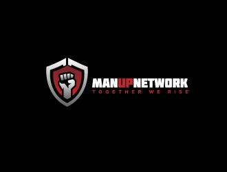 Man Up Network  logo design by jhanxtc