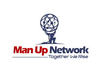 Man Up Network  logo design by YONK