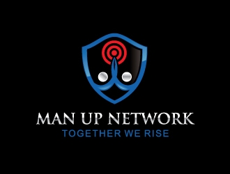 Man Up Network  logo design by Foxcody