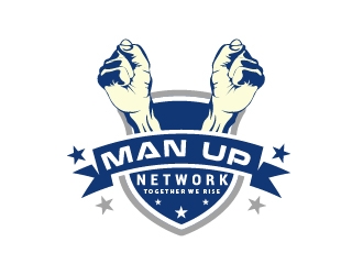 Man Up Network  logo design by usashi