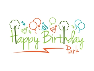 Happy Birthday Park logo design by MAXR