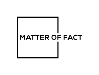 Matter of Fact logo design by onep