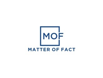 Matter of Fact logo design by bricton