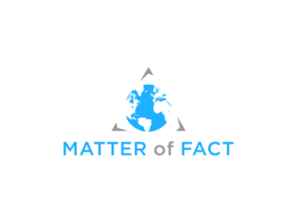 Matter of Fact logo design by bomie