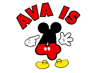 Ava is 4 logo design by aldesign