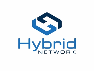 Hybrid Network logo design by samueljho