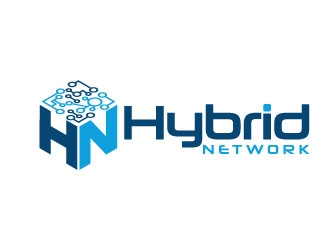 Hybrid Network logo design by J0s3Ph
