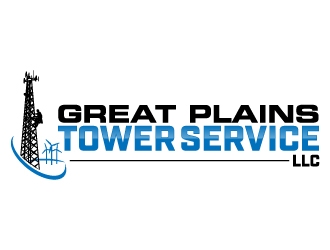Great Plains Tower Service  logo design by jaize