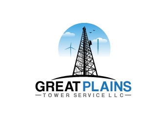 Great Plains Tower Service  logo design by fantastic4