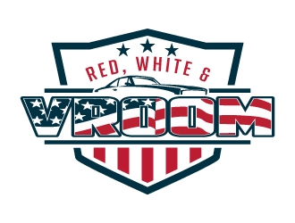Red, White & Vroom logo design by jaize