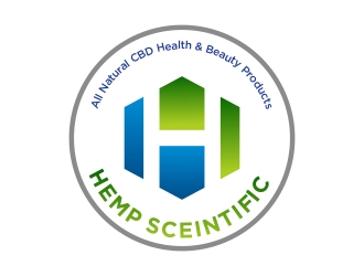 Hemp Sceintific logo design by cikiyunn