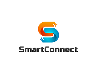 Smart Connect logo design by hole