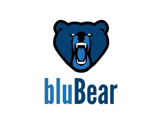 bluBear or blu Bear logo design by karjen