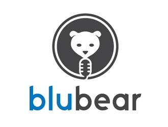 bluBear or blu Bear logo design by logoguy