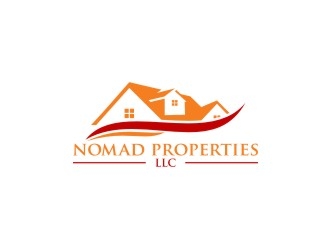 Nomad Properties LLC logo design by sodimejo