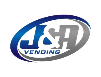 J & A Vending  logo design by jaize