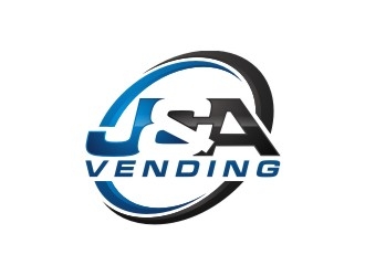 J & A Vending  logo design by agil