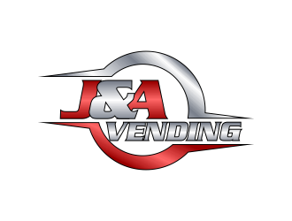 J & A Vending  logo design by Kruger