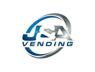 J & A Vending  logo design by agil
