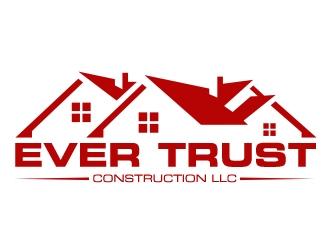 Ever Trust Construction LLC logo design by gilkkj
