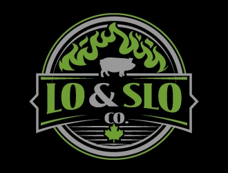 Lo & Slo Co. logo design by jaize