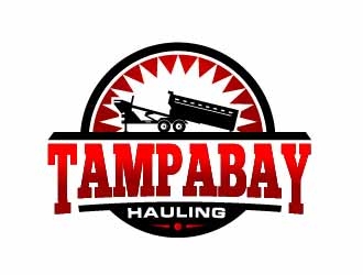 Tampabay hauling  logo design by SOLARFLARE
