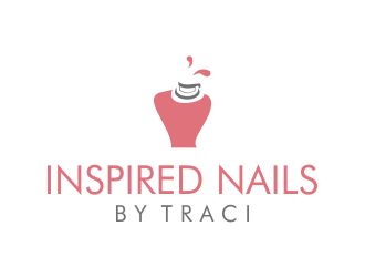 Inspired Nails by Traci logo design by oke2angconcept