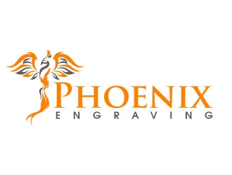 Phoenix Engraving logo design by KDesigns
