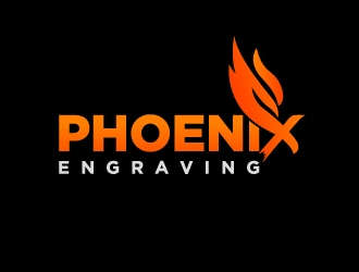 Phoenix Engraving logo design by josephope