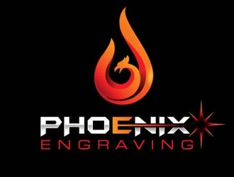 Phoenix Engraving logo design by shere