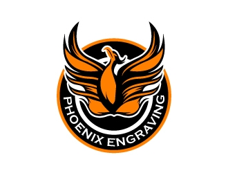 Phoenix Engraving logo design by KDesigns