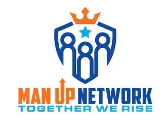 Man Up Network  logo design by shere