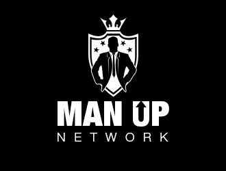 Man Up Network  logo design by ProfessionalRoy
