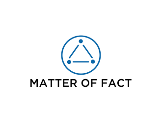 Matter of Fact logo design by oke2angconcept