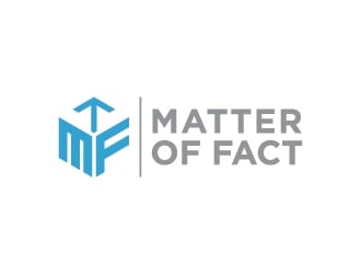 Matter of Fact logo design by jafar