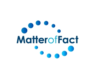 Matter of Fact logo design by Marianne