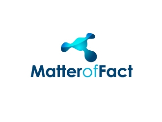 Matter of Fact logo design by Marianne