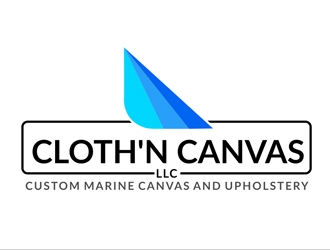 Cloth N Canvas LLC logo design by Roma