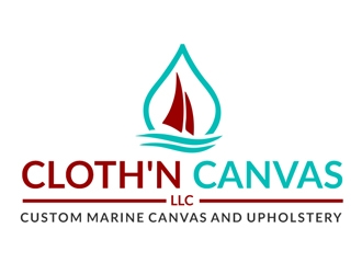 Cloth N Canvas LLC logo design by Roma
