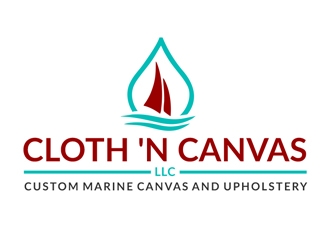 Cloth N Canvas LLC logo design by Roma