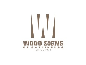 Wood Signs of Gatlinburg logo design by sodimejo