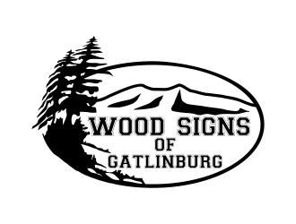 Wood Signs of Gatlinburg logo design by oke2angconcept