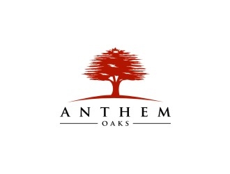 Anthem Oaks logo design by sodimejo